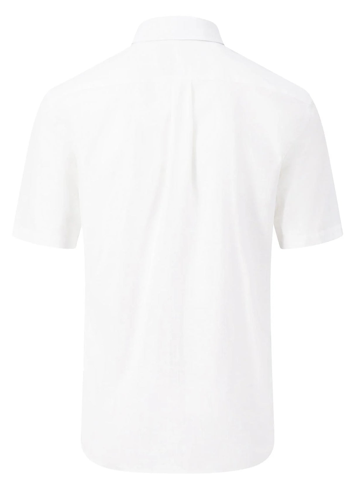 FYNCH HATTON Short-Sleeve Shirt - Men's Slub Cotton – White Fynch Hatton