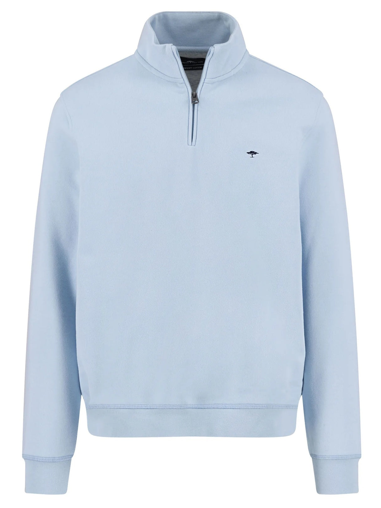 FYNCH HATTON Troyer 1/4 Zip Sweatshirt - Men's Soft Cotton – Summer Breeze