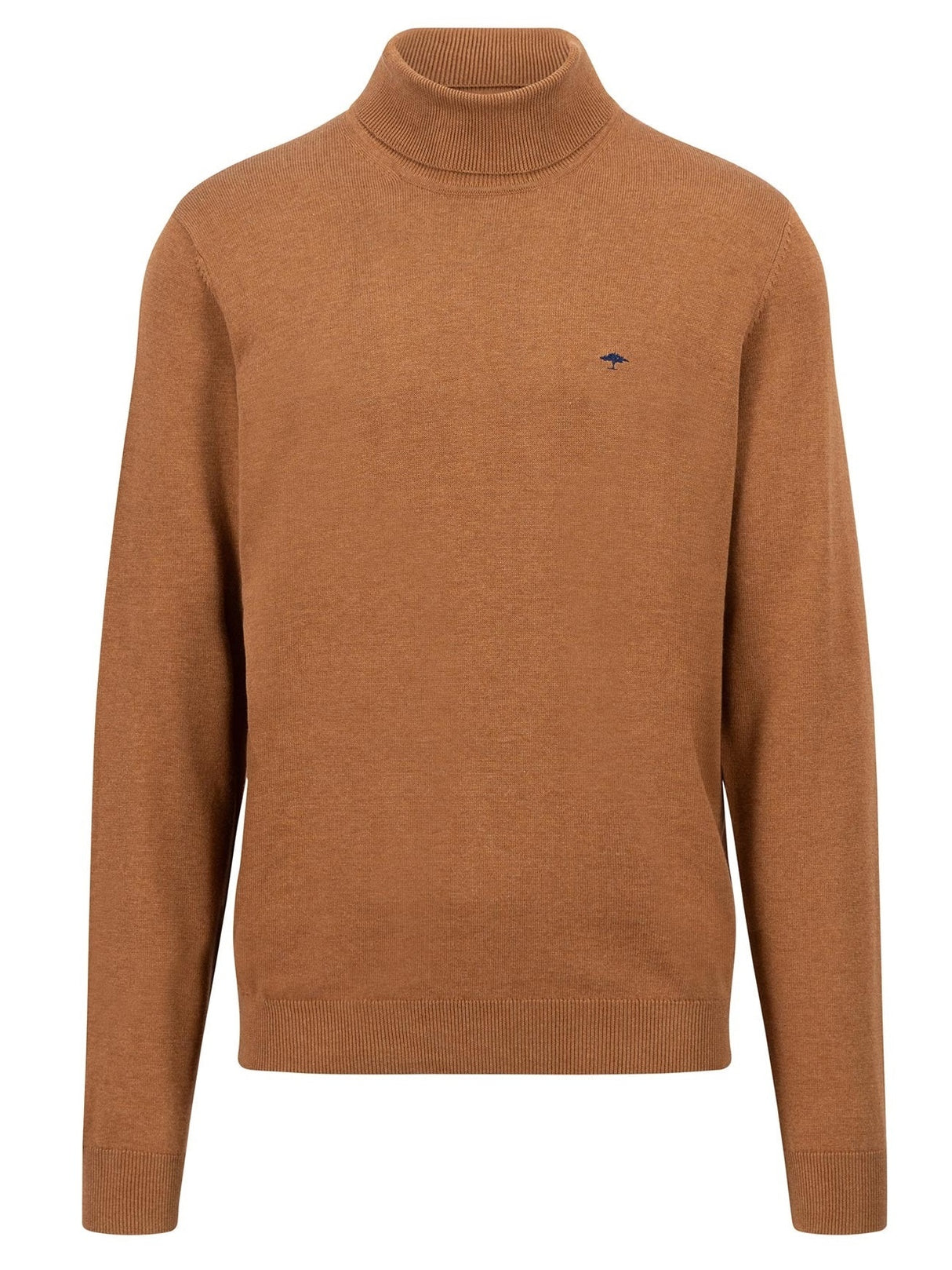 60% OFF FYNCH HATTON Turtle Neck Cotton Sweater - Men's – Hazel - Size: SMALL