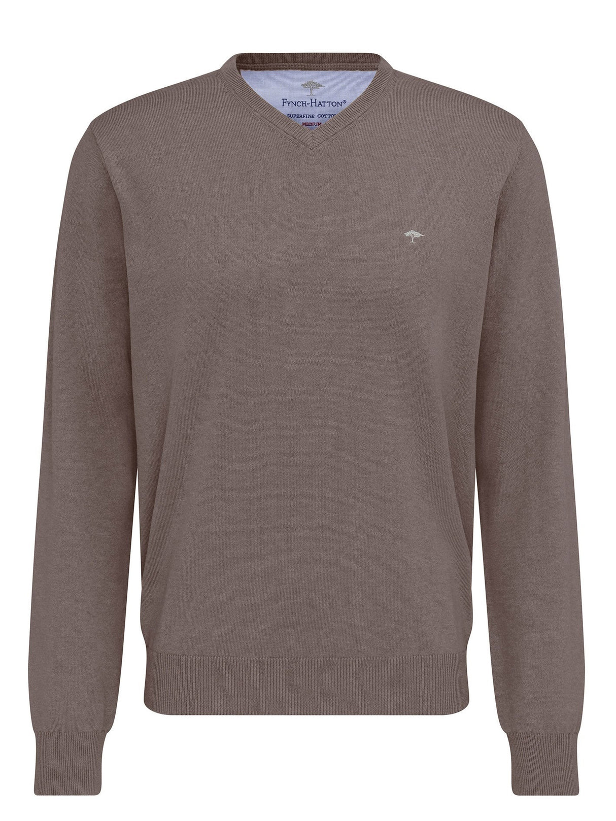 FYNCH HATTON V-Neck Sweater - Men's Fine Knit – Earth Fynch Hatton