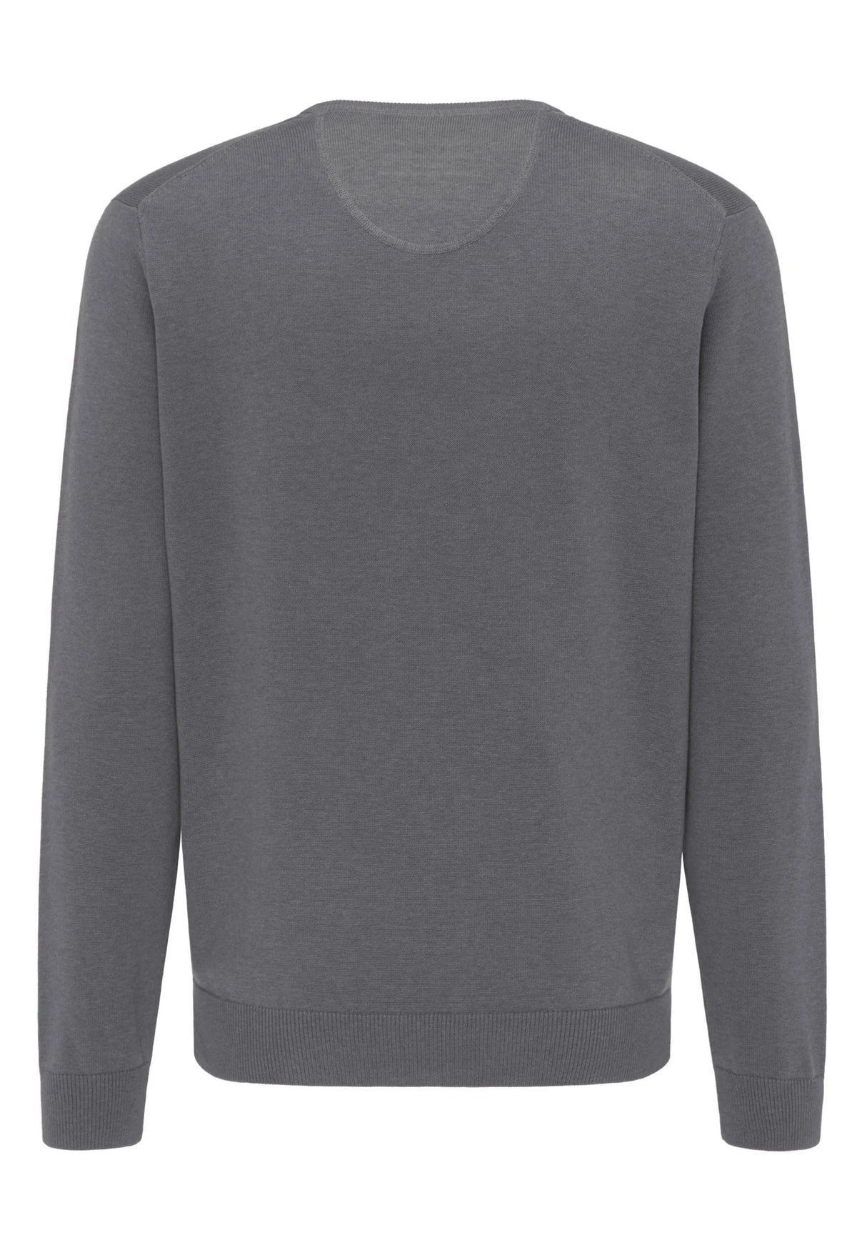 FYNCH HATTON V-Neck Sweater - Men's Fine Knit – Steel Fynch Hatton