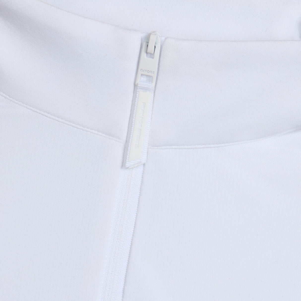 G/FORE Brushed Back Tech Quarter Zip Pullover - Men's 4-Way Stretch - Snow