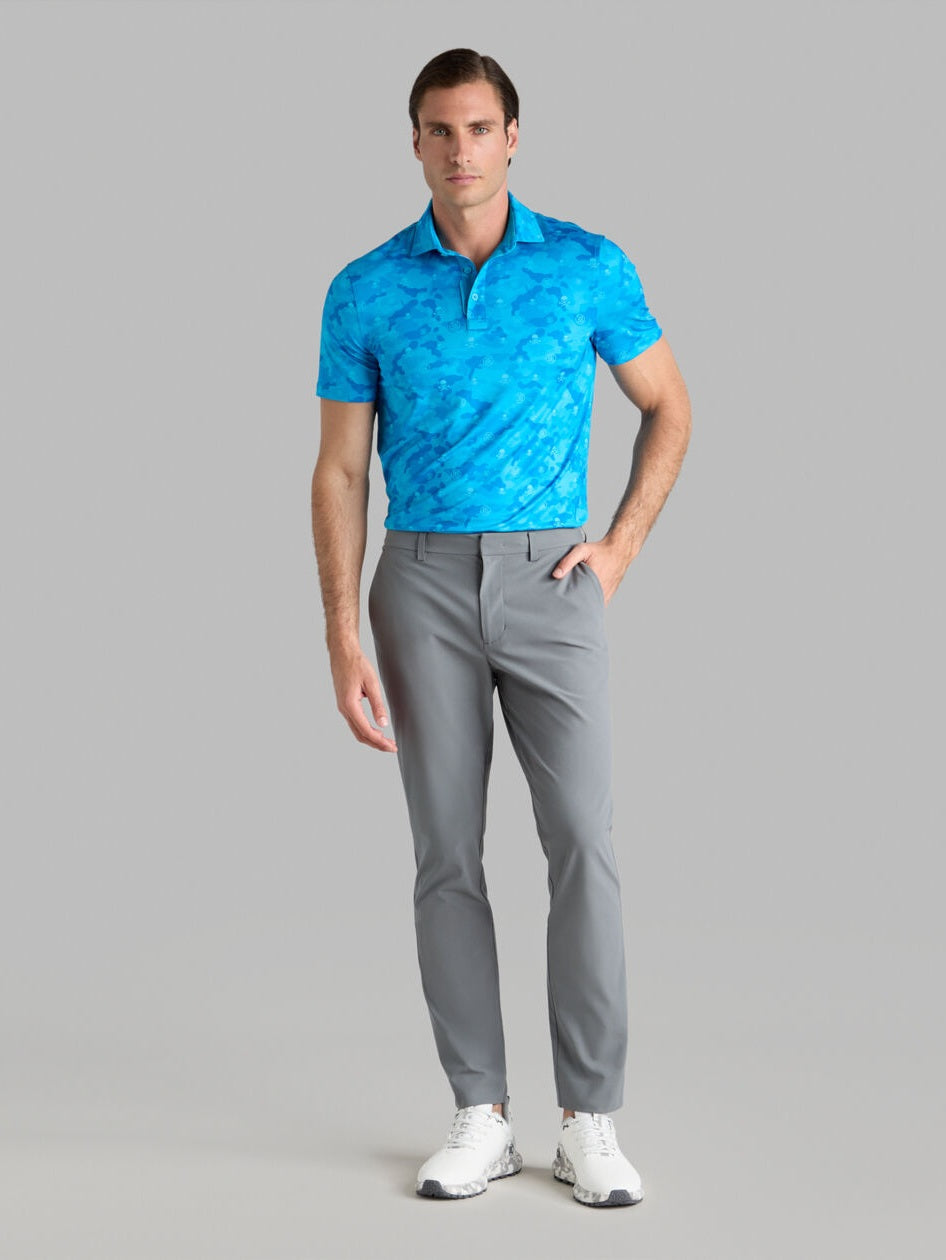 G/FORE Icon Camo Tech Jersey Polo Shirt - Men's 4-Way Stretch - Venetian