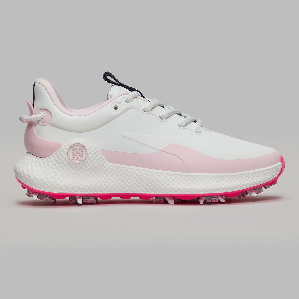 G/FORE MG4+ O2 G/Lock Softspike Women’s Golf Shoes - Snow / Blush Pink