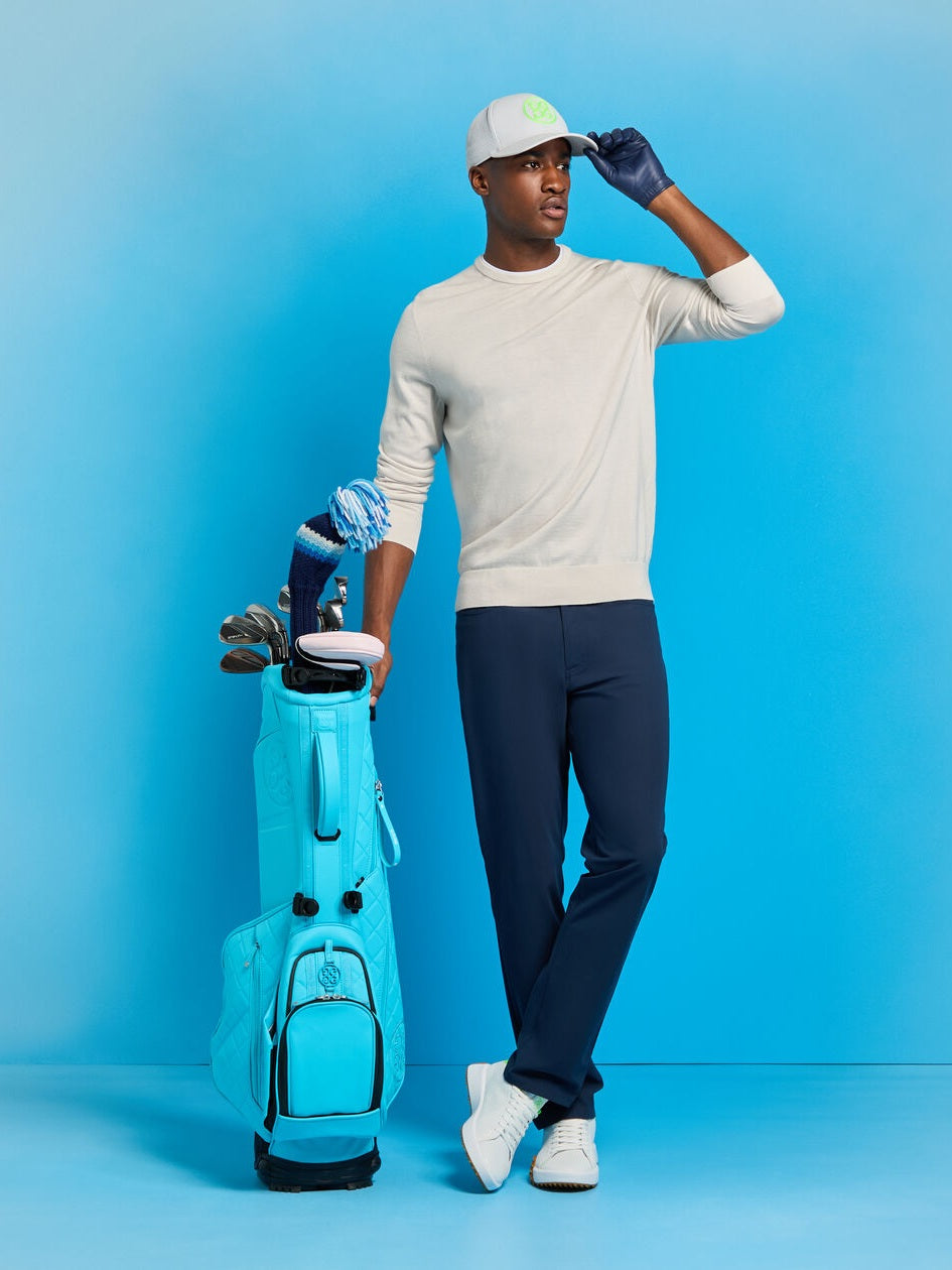 G/FORE Tour 5 Pocket Stretch Trousers – Men’s Technical Straight Leg – Twilight Navy