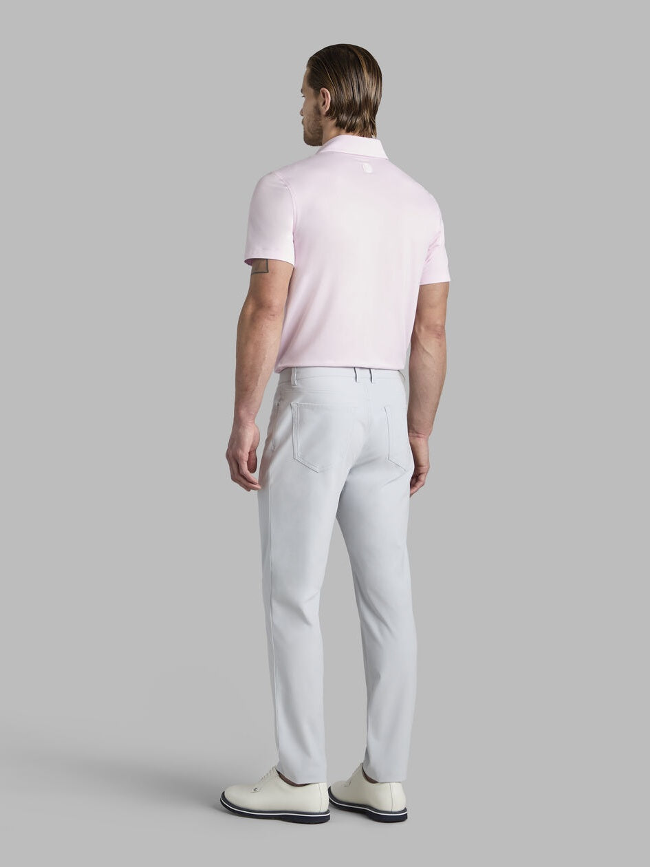 G/FORE Tour 5 Pocket Stretch Trousers – Men’s Technical Straight Leg – Nimbus Grey