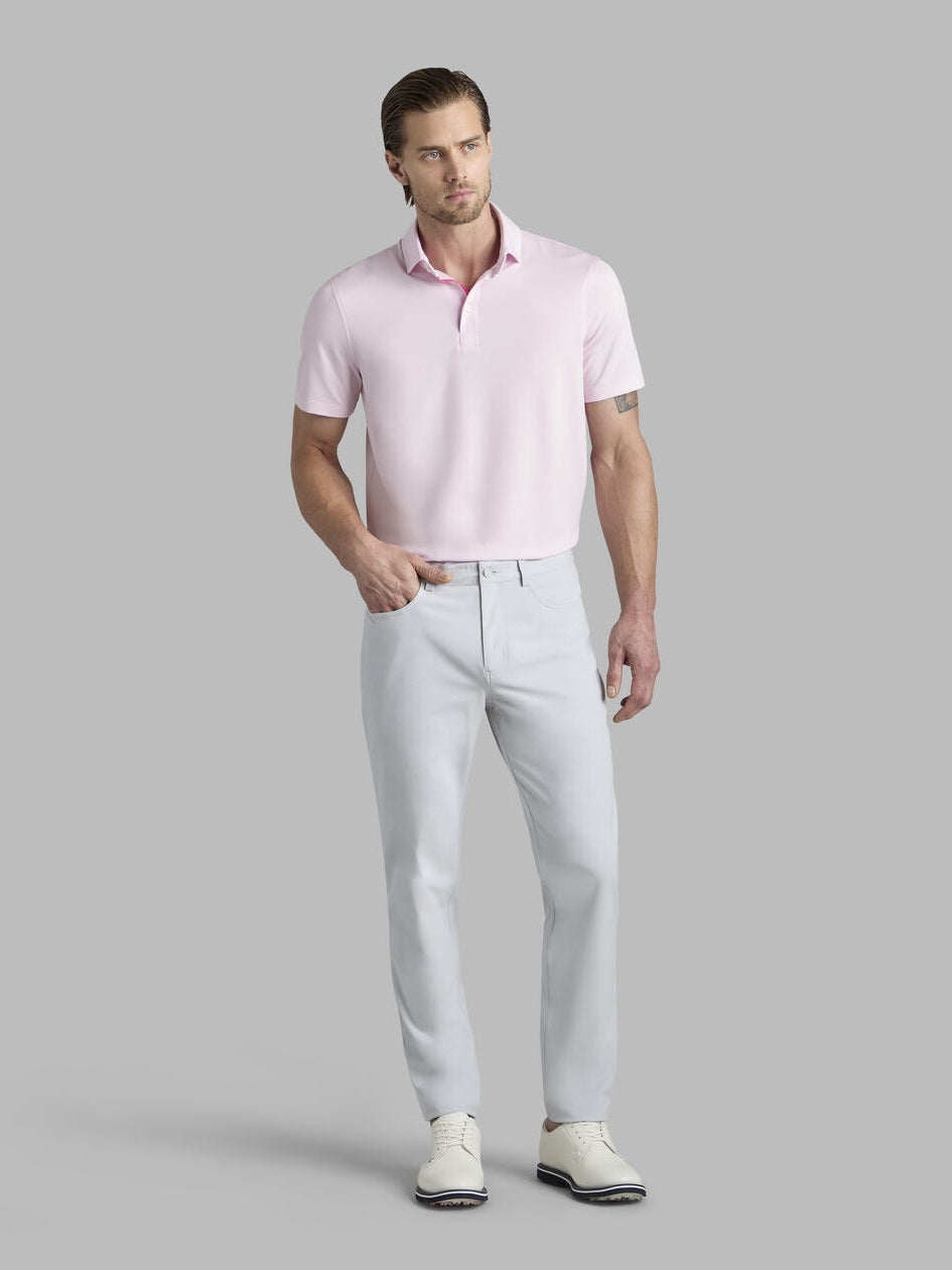 G/FORE Tour 5 Pocket Stretch Trousers – Men’s Technical Straight Leg – Nimbus Grey