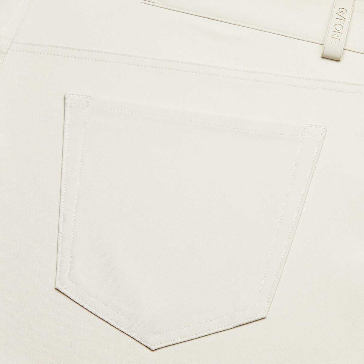 G/FORE Tour 5 Pocket Stretch Trousers – Men’s Technical Straight Leg – Stone