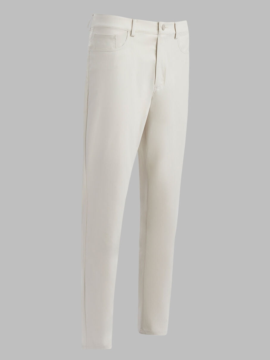G/FORE Tour 5 Pocket Stretch Trousers – Men’s Technical Straight Leg – Stone