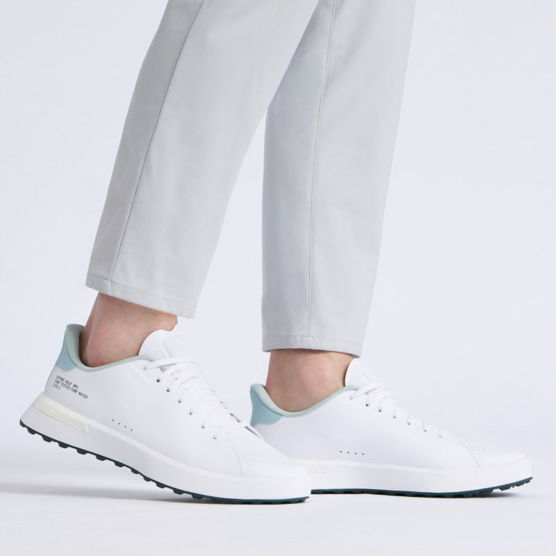 G/FORE G.112 Men’s Spikeless Golf Shoes – Snow / Light Sage – Image 6