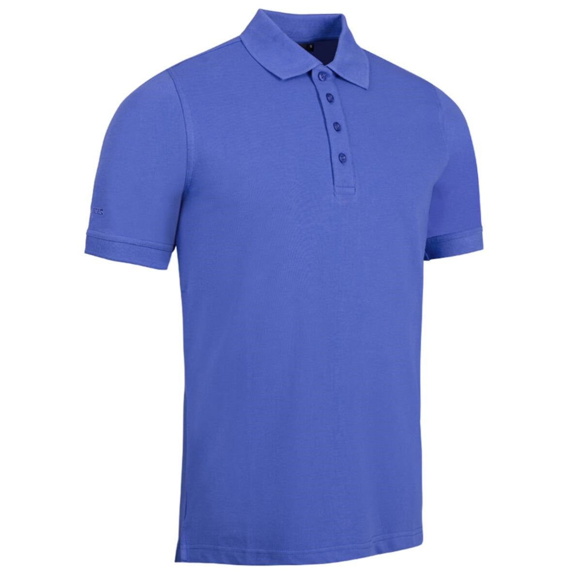 GLENMUIR Kinloch Cotton Pique Polo Shirt - Mens - Tahiti Blue Glenmuir