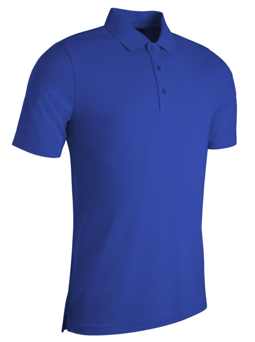 GLENMUIR Men's Deacon Performance Piqué Golf Polo Shirt – Ascot Blue