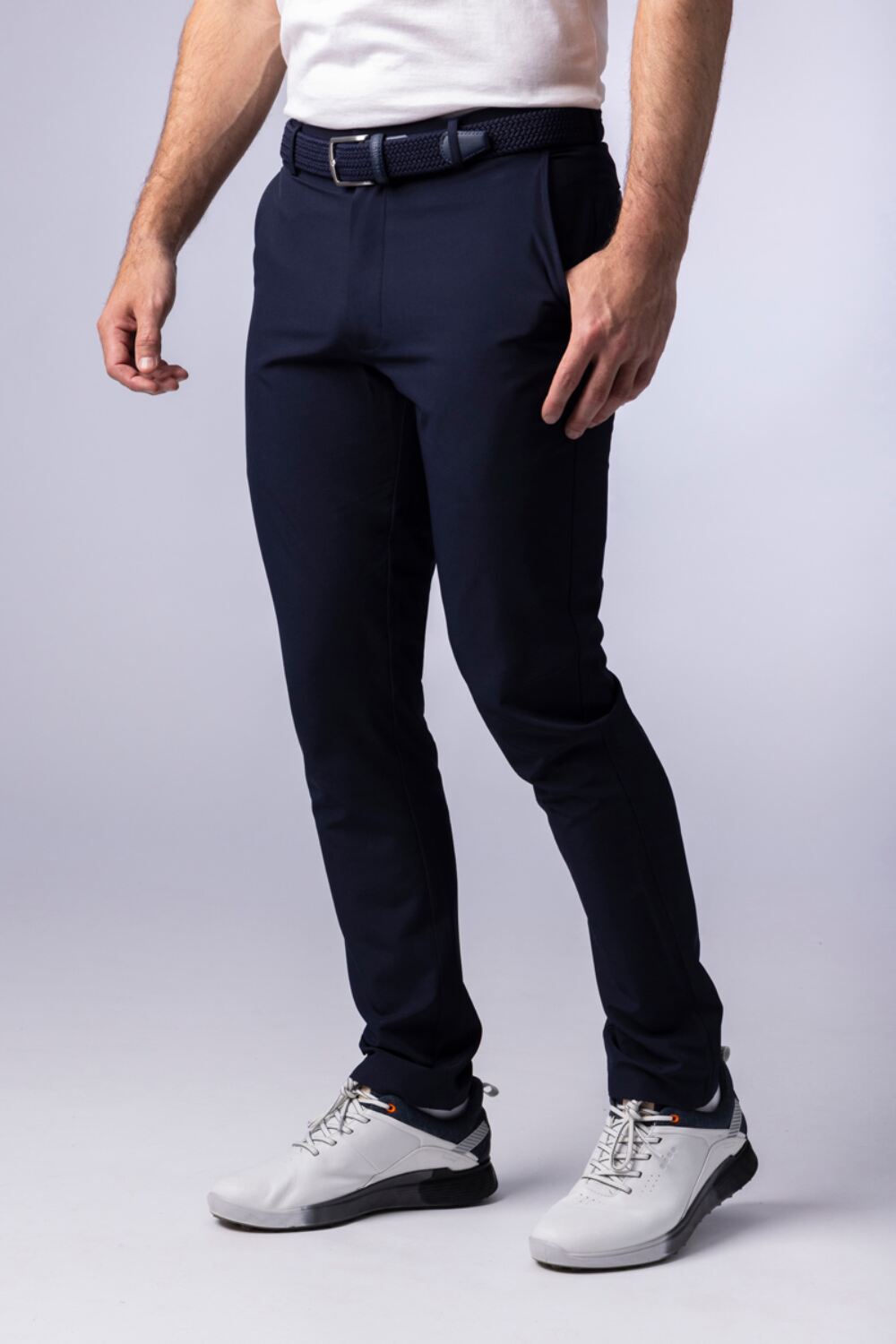 GLENMUIR Men’s Ross Lightweight Stretch Golf Trousers – Navy