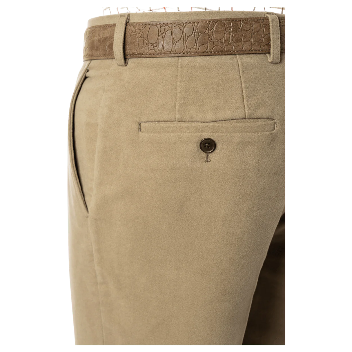 GURTEEN Epsom Moleskin Trousers - Thyme Gurteen