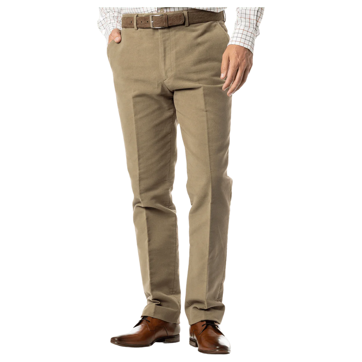 GURTEEN Epsom Moleskin Trousers - Thyme Gurteen