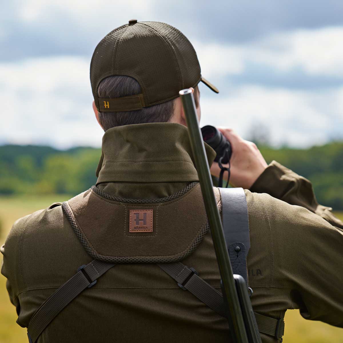 HARKILA Binocular Harness - Willow Green