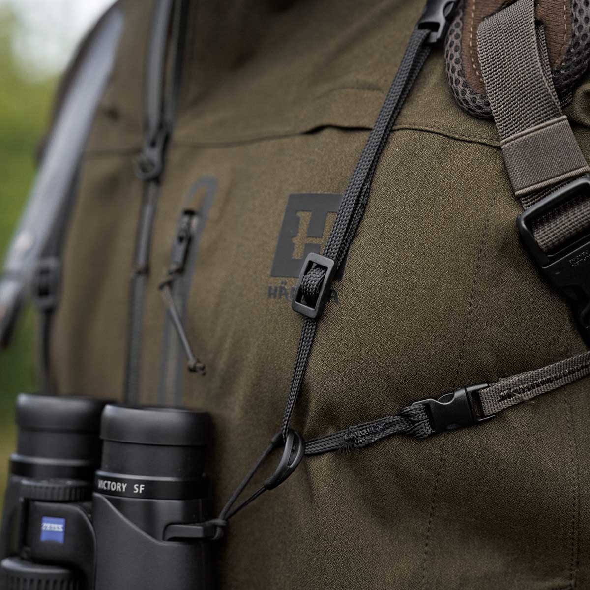 HARKILA Binocular Harness - Willow Green