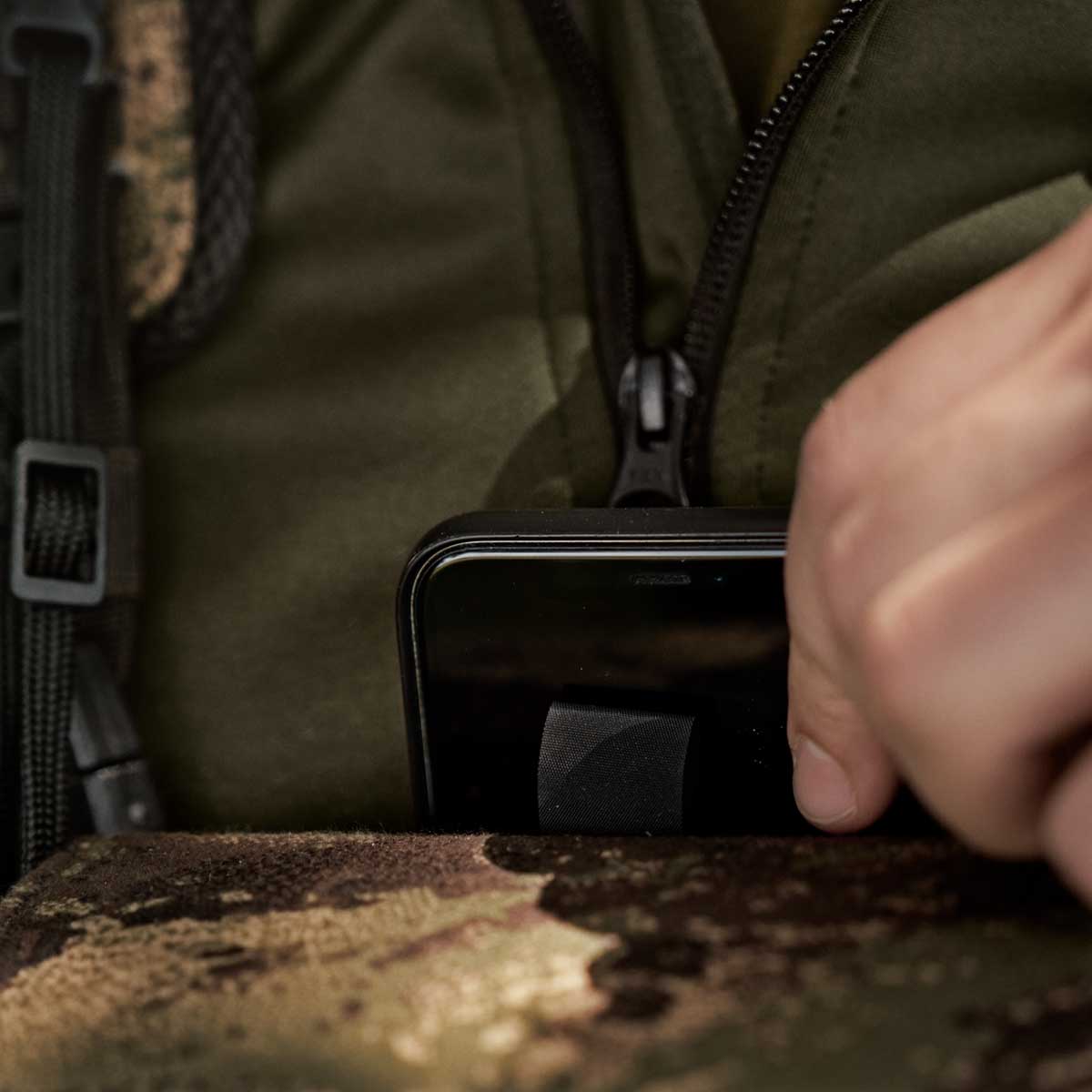 HARKILA Binocular Harness - AXIS MSP Forest Green Camo