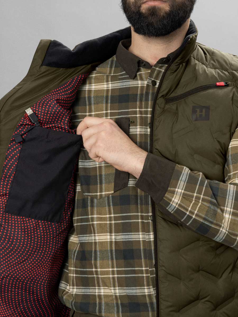 HARKILA Clim8 Insulated Heat Control Waistcoat - Mens - Willow Green