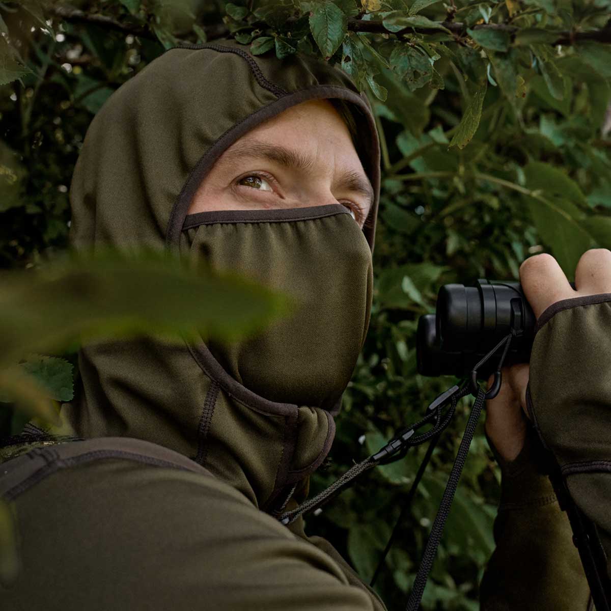 HARKILA Deer Stalker Full-zip Fleece Hoodie - Mens - Willow Green