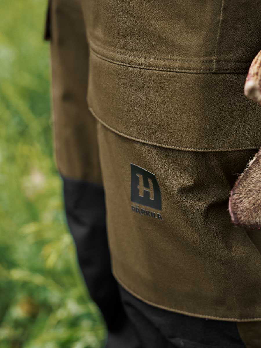 HARKILA Finnmark HWS Waterproof Trousers - Mens - Hunting Green