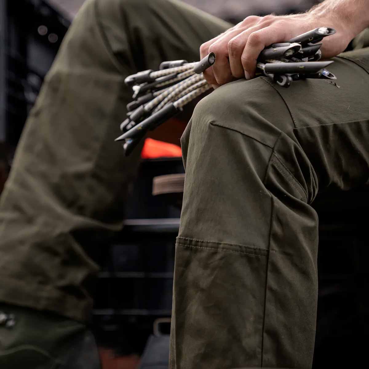 HARKILA Fjell Trousers - Mens - Forest Night / Rosin