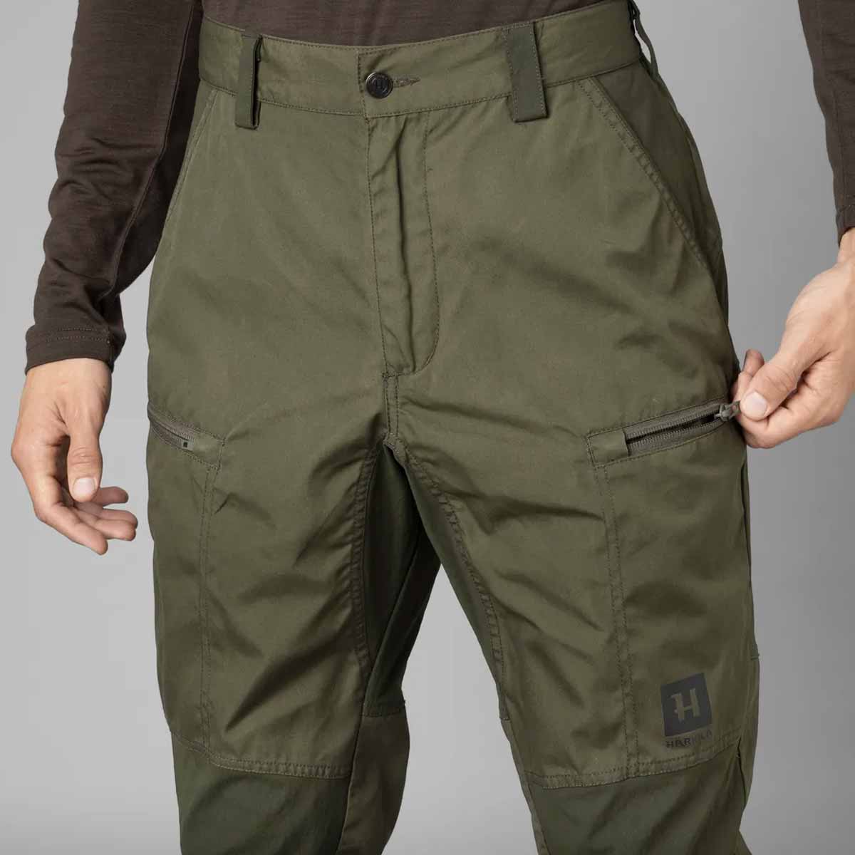HARKILA Fjell Trousers - Mens - Forest Night / Rosin