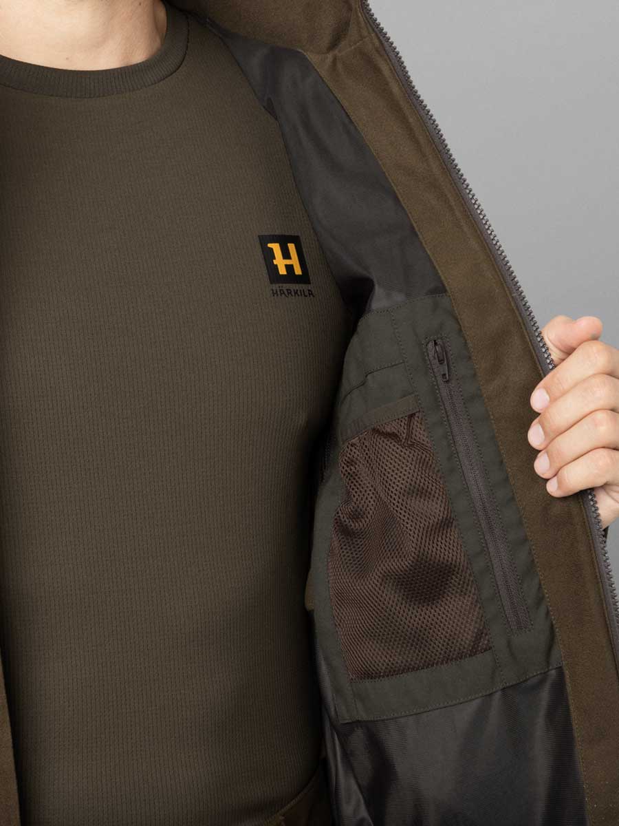 HARKILA Forest Hunter GTX Jacket - Mens - Hunting Green/Shadow Brown Harkila