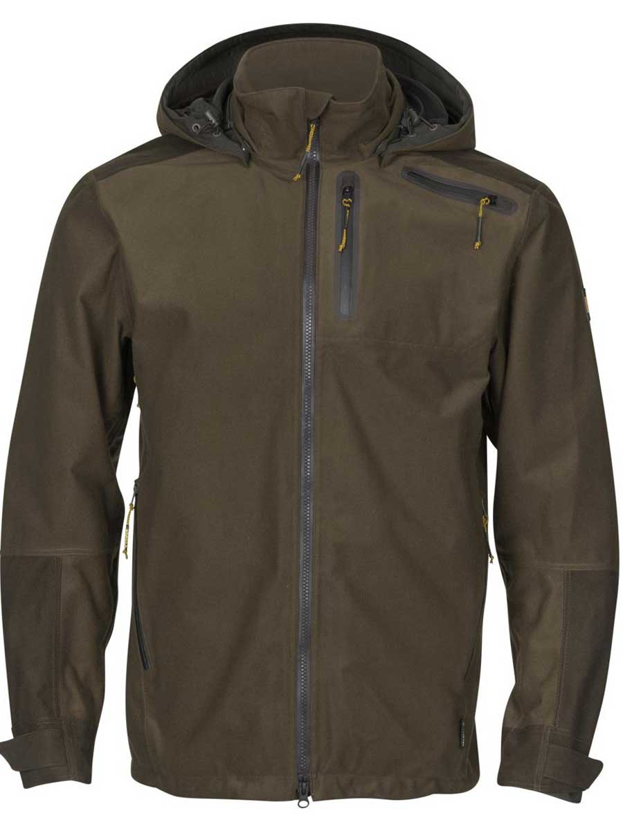 HARKILA Forest Hunter GTX Jacket - Mens - Hunting Green/Shadow Brown Harkila