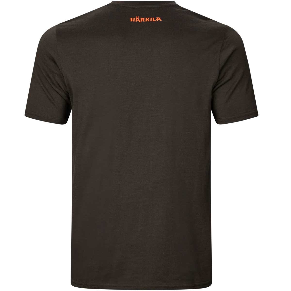 HARKILA Game T-shirt - Merino Wool - Mens - Shadow Brown Wildboar
