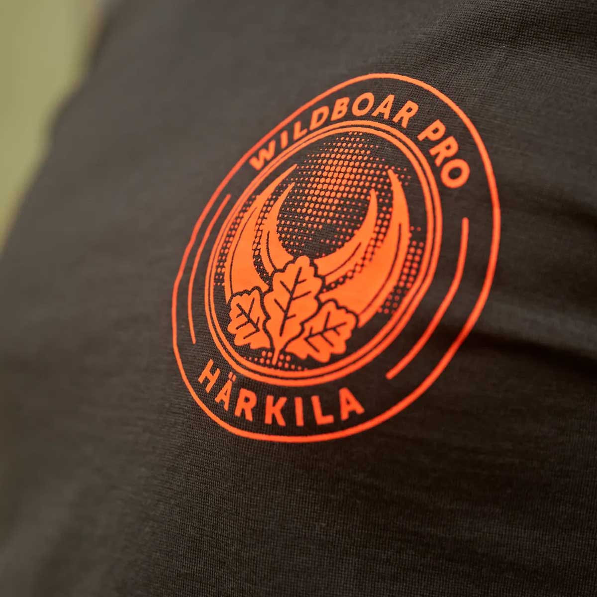HARKILA Game T-shirt - Merino Wool - Mens - Shadow Brown Wildboar