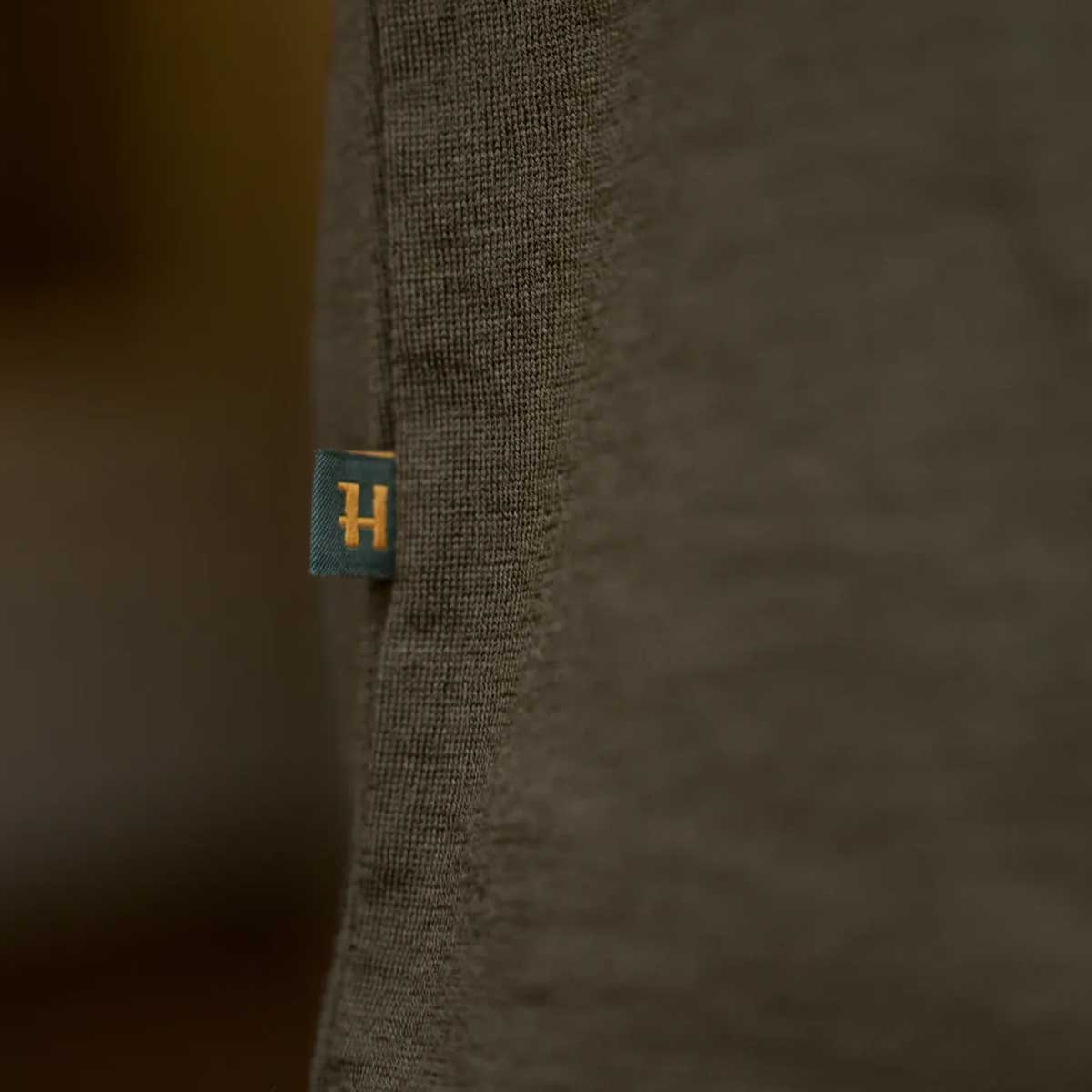 HARKILA Game T-shirt - Merino Wool - Mens - Willow Green