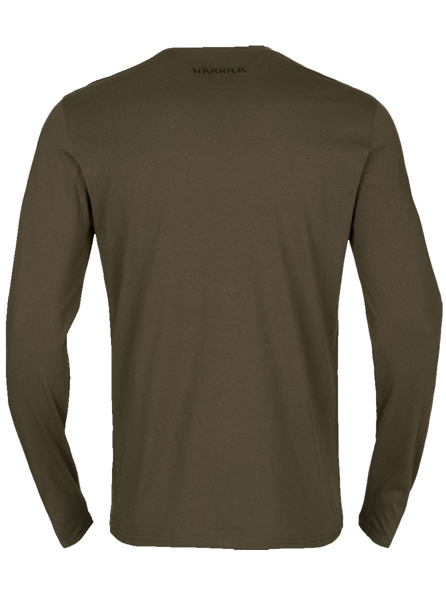 HARKILA Gorm Long Sleeve T-Shirt - Mens - Willow Green Harkila