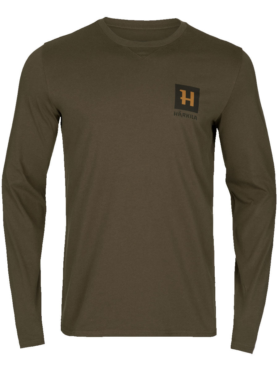 HARKILA Gorm Long Sleeve T-Shirt - Mens - Willow Green Harkila