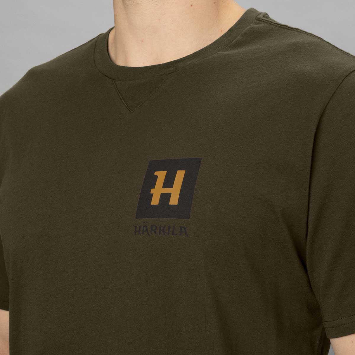 HARKILA Gorm Short Sleeve T-shirt - Mens - Willow Green