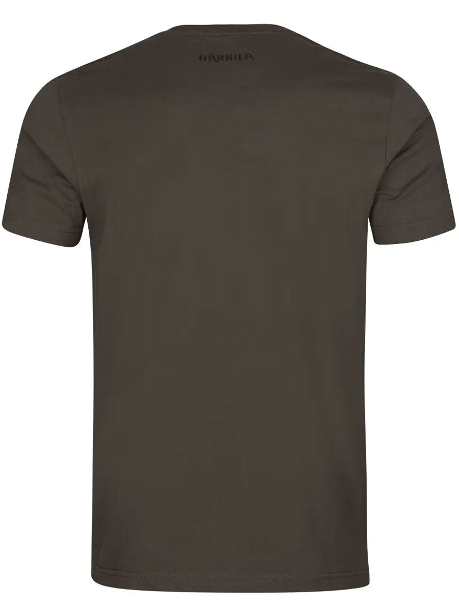 HARKILA Gorm T-shirt - Mens - Shadow Brown