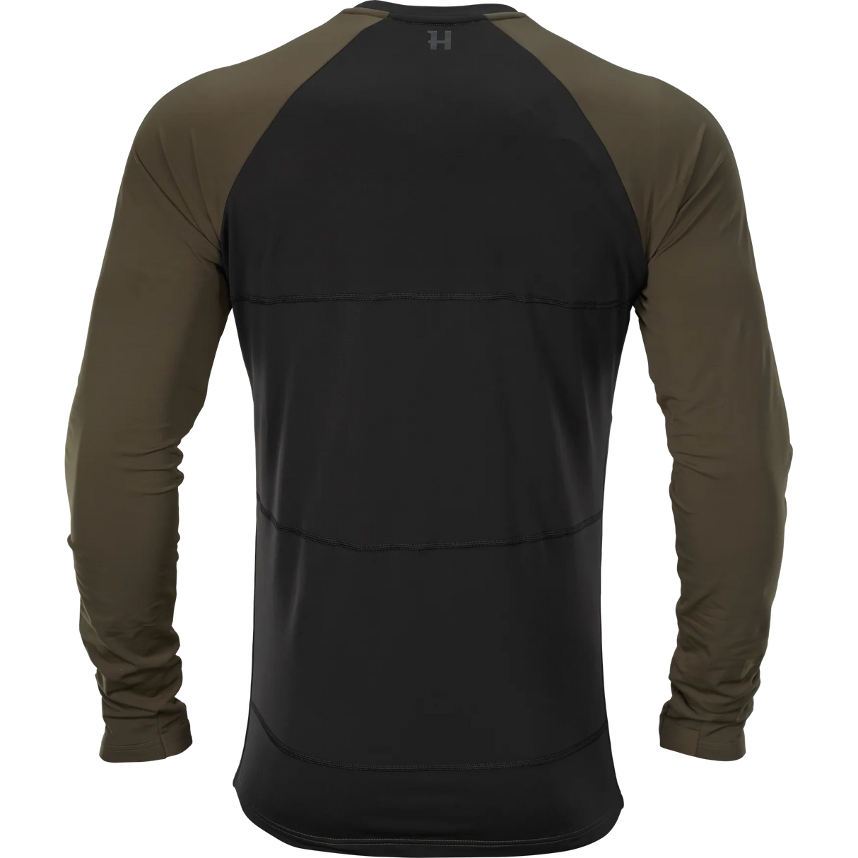 HARKILA Heat USB-C L/S T-Shirt - Mens - Willow Green & Black