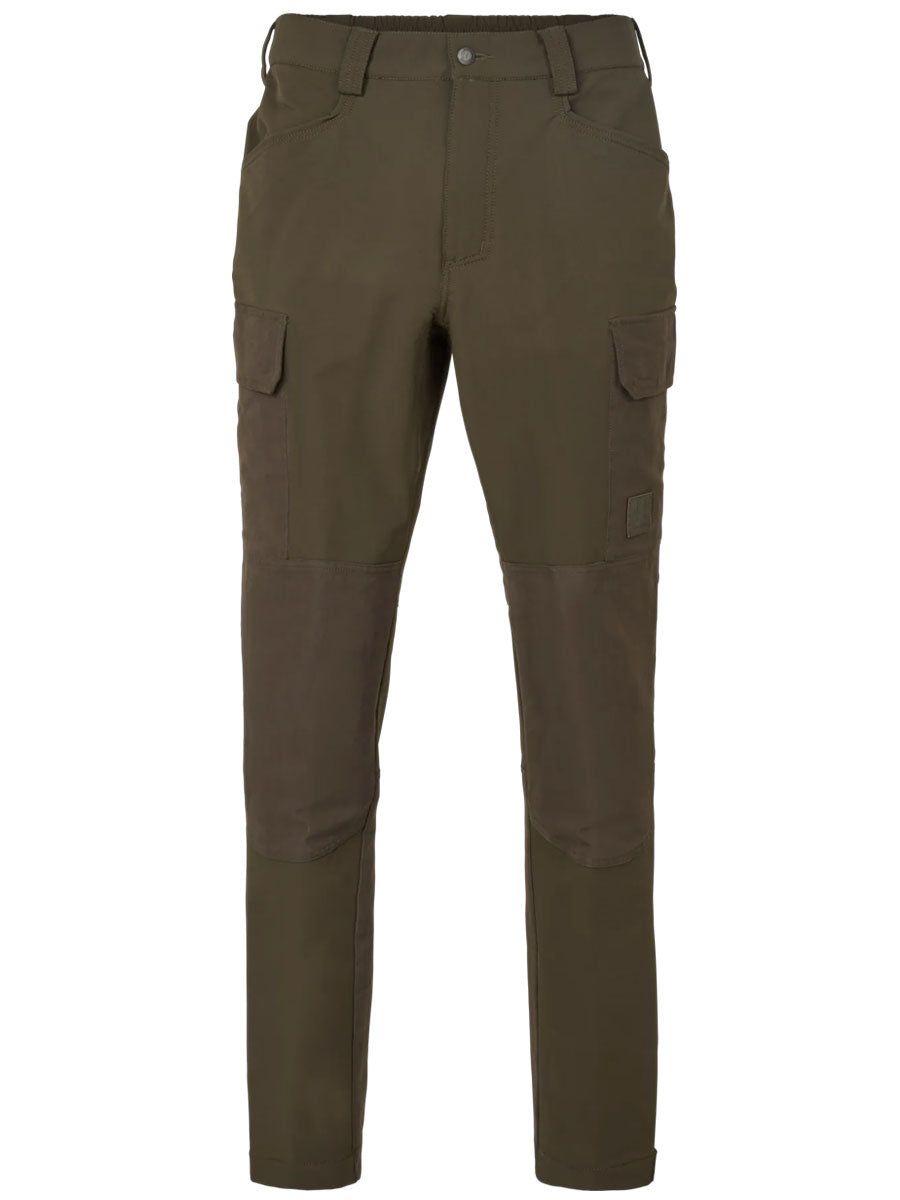 HARKILA Hill Trousers - Mens - Willow Green / Brown