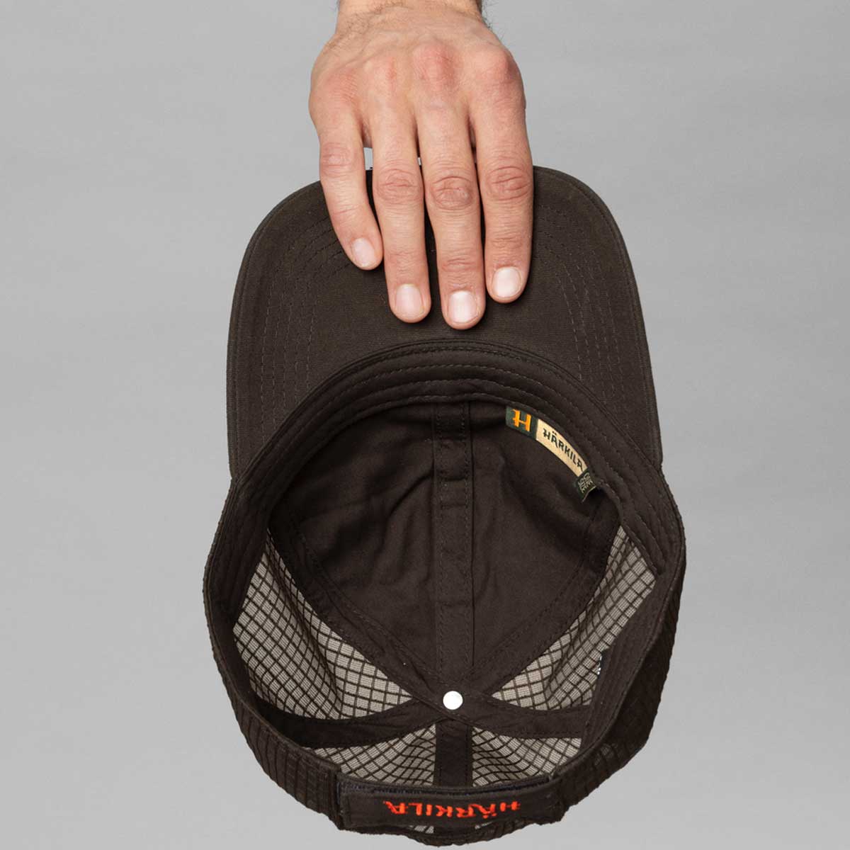 HARKILA Impact Cap - Breathable Mesh - Shadow Brown