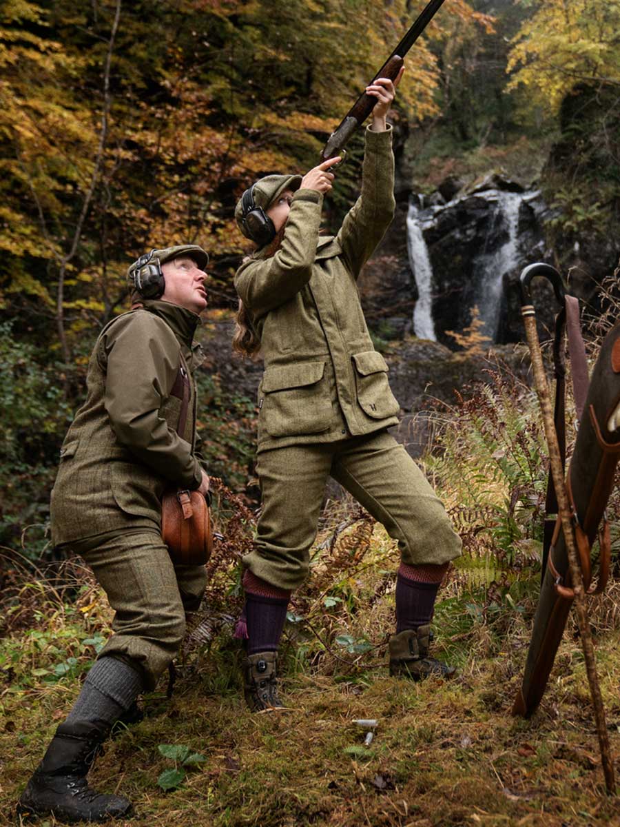 HARKILA Jura GTX Tweed Breeks - Womens - Olive