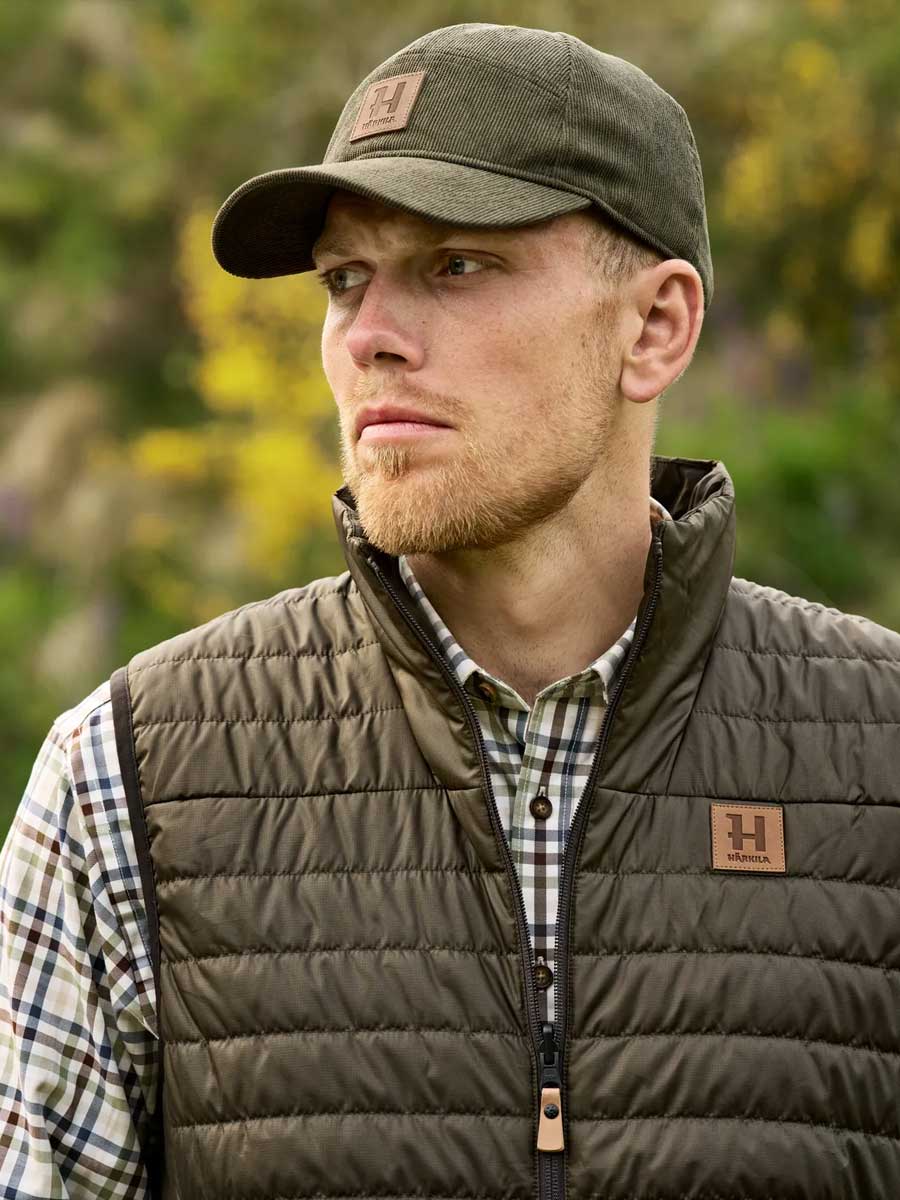 HARKILA Kalix HSP Waistcoat - Mens - Willow Green / Shadow Brown
