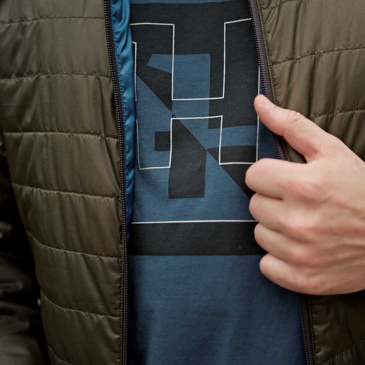 HARKILA Kalix HSP Windproof Reversible Jacket - Mens - Willow Green