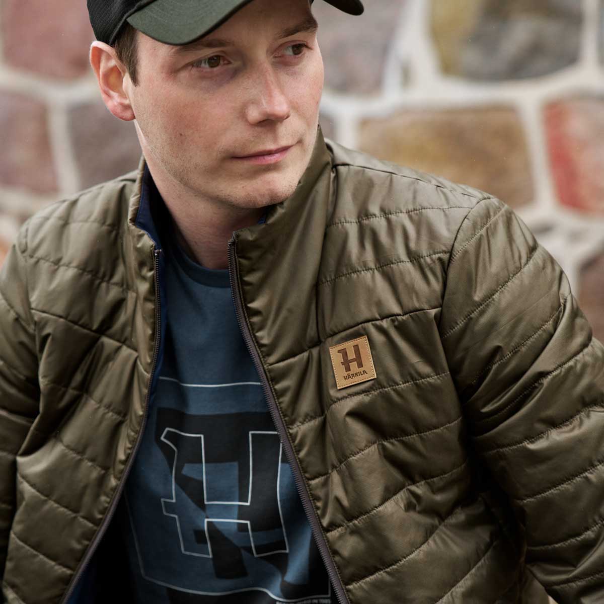 HARKILA Kalix HSP Windproof Reversible Jacket - Mens - Willow Green