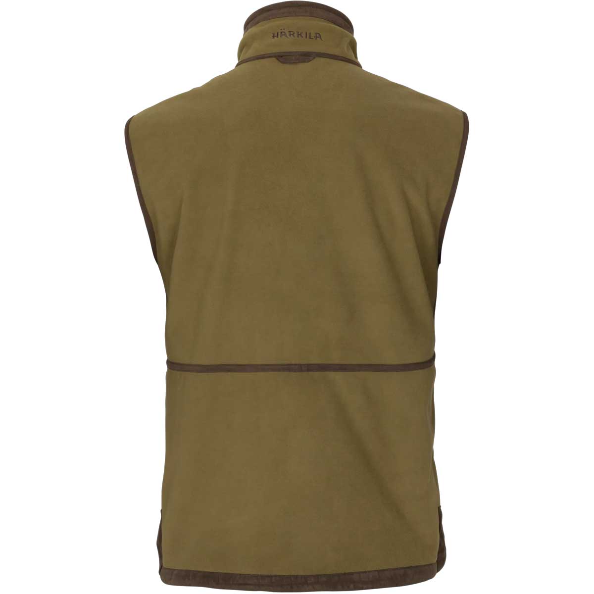 HARKILA Kamko Estate WSP Reversible Waistcoat - Mens - Dark Olive / Sea Blue