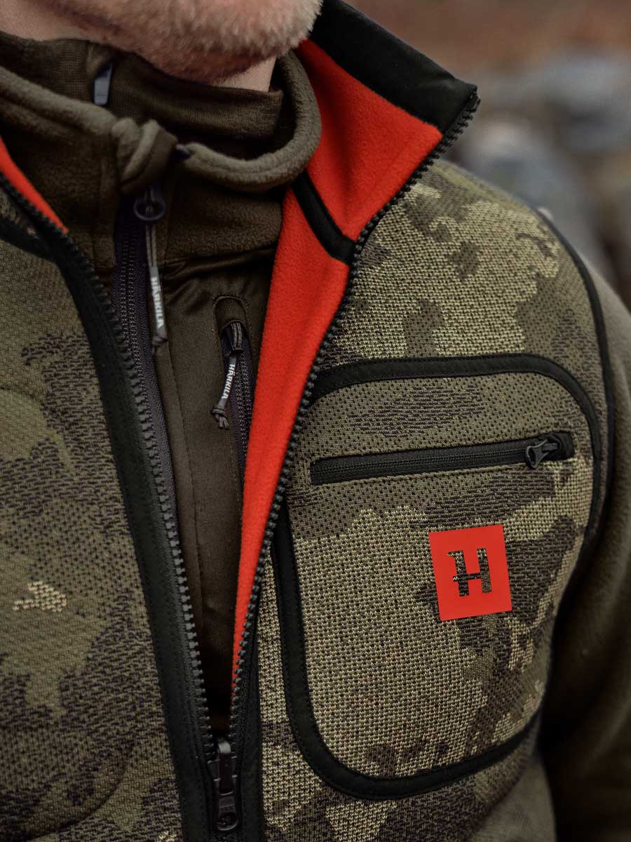 HARKILA Kamko Pro Edition Reversible Waistcoat - Mens - AXIS MSP Limited Edition/Orange Harkila