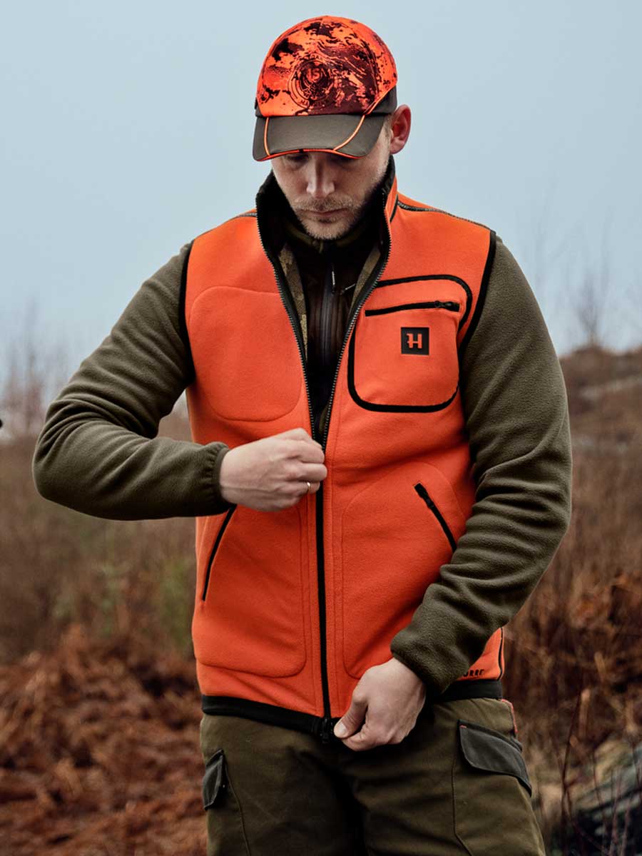 HARKILA Kamko Pro Edition Reversible Waistcoat - Mens - AXIS MSP Limited Edition/Orange Harkila