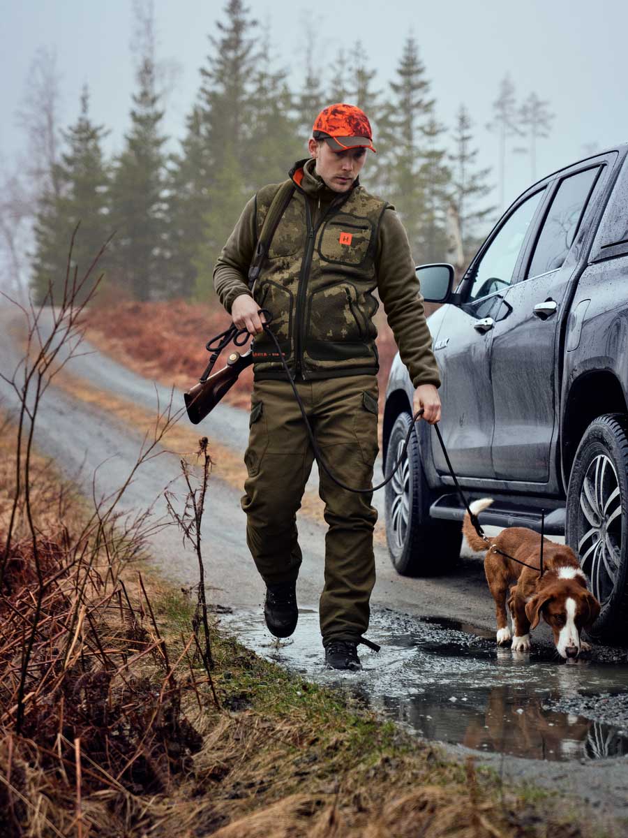 HARKILA Kamko Pro Edition Reversible Waistcoat - Mens - AXIS MSP Limited Edition/Orange Harkila