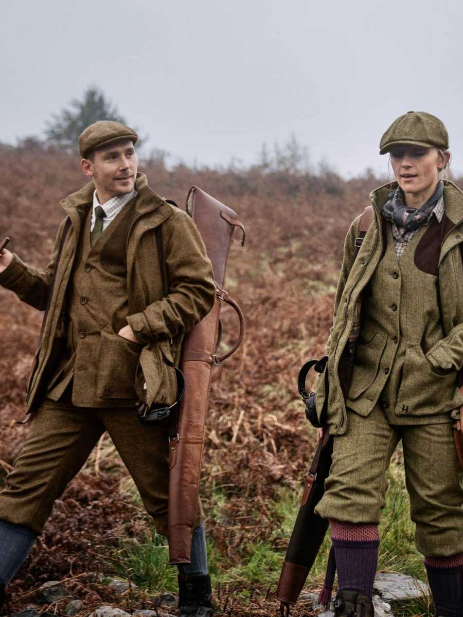 HARKILA Kenmore Shooting Waistcoat - Mens - Terragon Brown