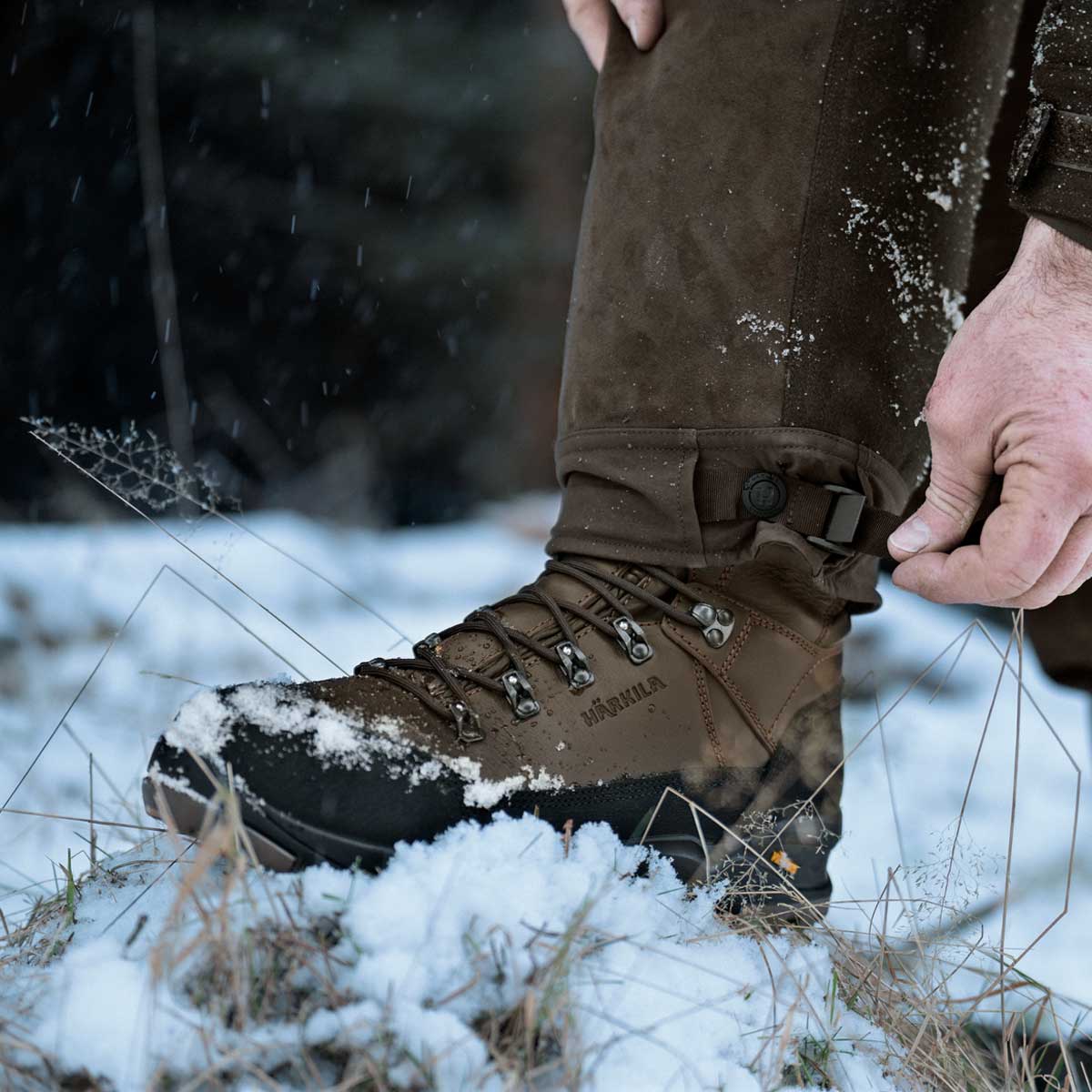 HARKILA Kodiak CleverWool HSP Insulated Trousers - Mens - Dark Hunting Green / Shadow Brown