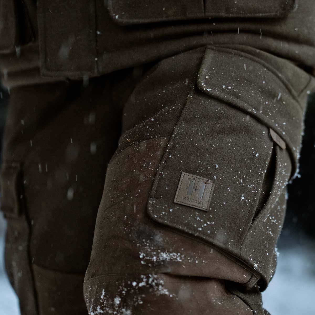 HARKILA Kodiak CleverWool HSP Insulated Trousers - Mens - Dark Hunting Green / Shadow Brown
